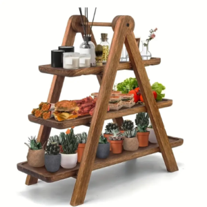 Wooden Dessert Display Stand